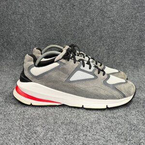 Under Armour Forge 96 Running Shoes Men's 11.5 Grey Suede Retro Athletic Sneaker